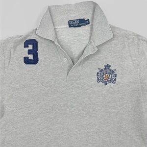 Men’s Ralph Lauren Grey Polo Shirt Size M